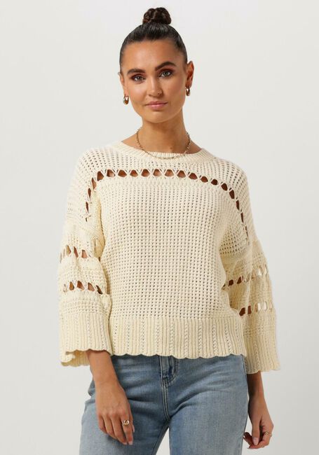 Beige CIRCLE OF TRUST Pullover ROSALIE KNIT - large