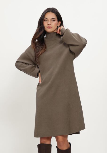 Khaki MSCH COPENHAGEN Midikleid MSCHMERCY EAST M DRESS - large