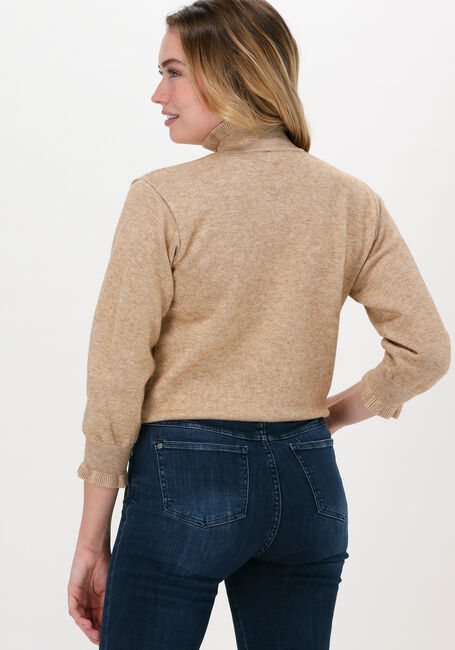Camelfarbene MINUS Pullover CECELINE KNIT PULLOVER - large