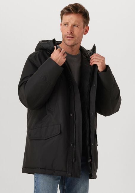 Schwarze BOSS ORANGE Parkas OSIASS1 - large