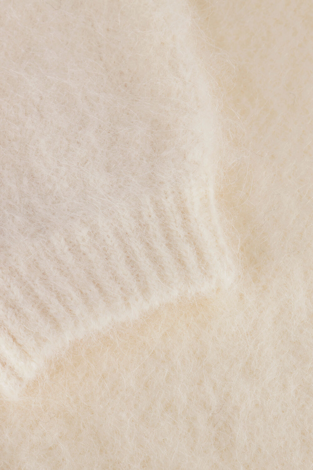 Creme GESTUZ Pullover SABIGZ SHORT PULLOVER - large