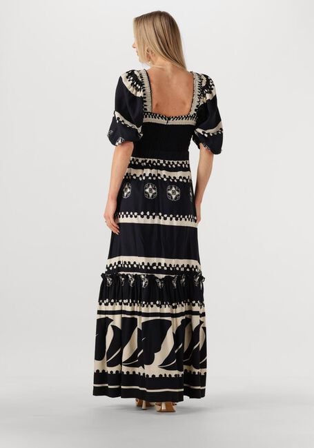Schwarze EST'SEVEN Maxikleid SOFIA DRESS - large