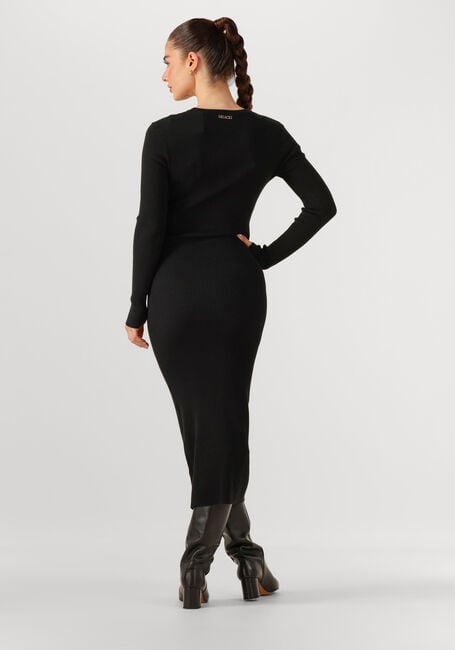 Schwarze SILVIAN HEACH Maxikleid MIDI DRESS SZABO - large