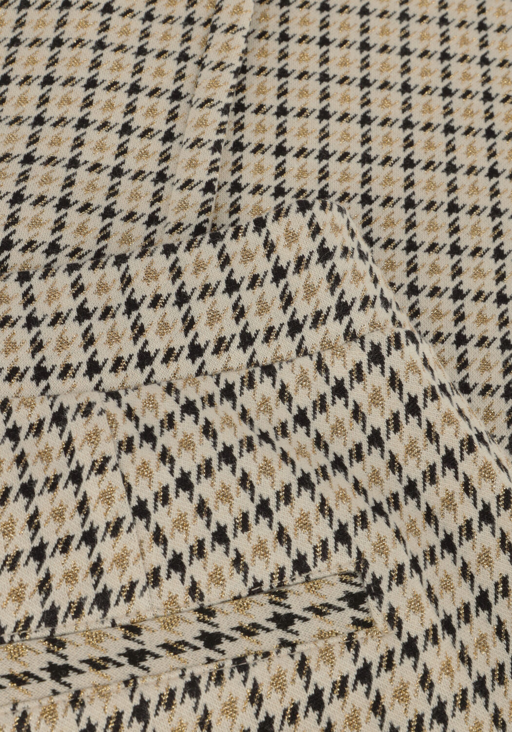 Mehrfarbige/Bunte SUMMUM Schlaghose FLARED PANTS PRINCE DE GALLES WITH LUREX - large