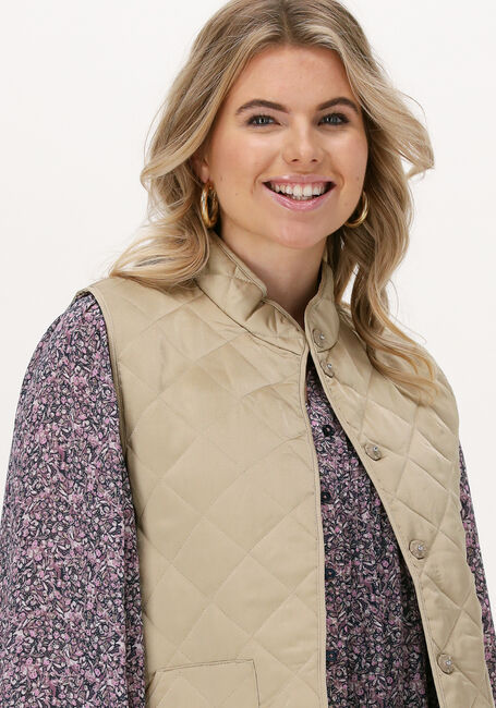 Sand MSCH COPENHAGEN Bodywarmer VIANNE WAISTCOAT - large