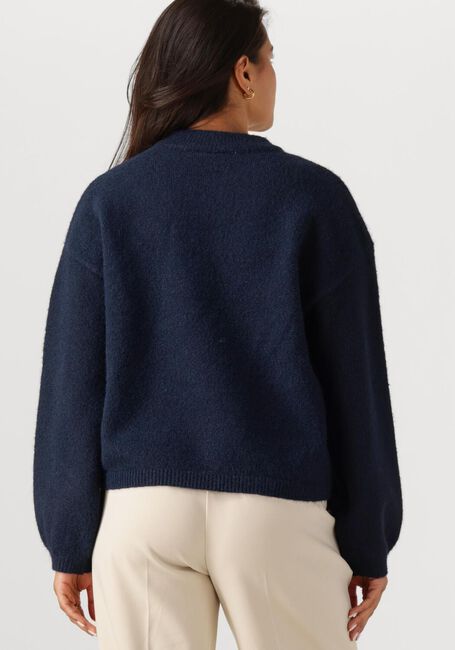 Dunkelblau ANOTHER LABEL Pullover DYLOU KNITTED PULL L/S - large