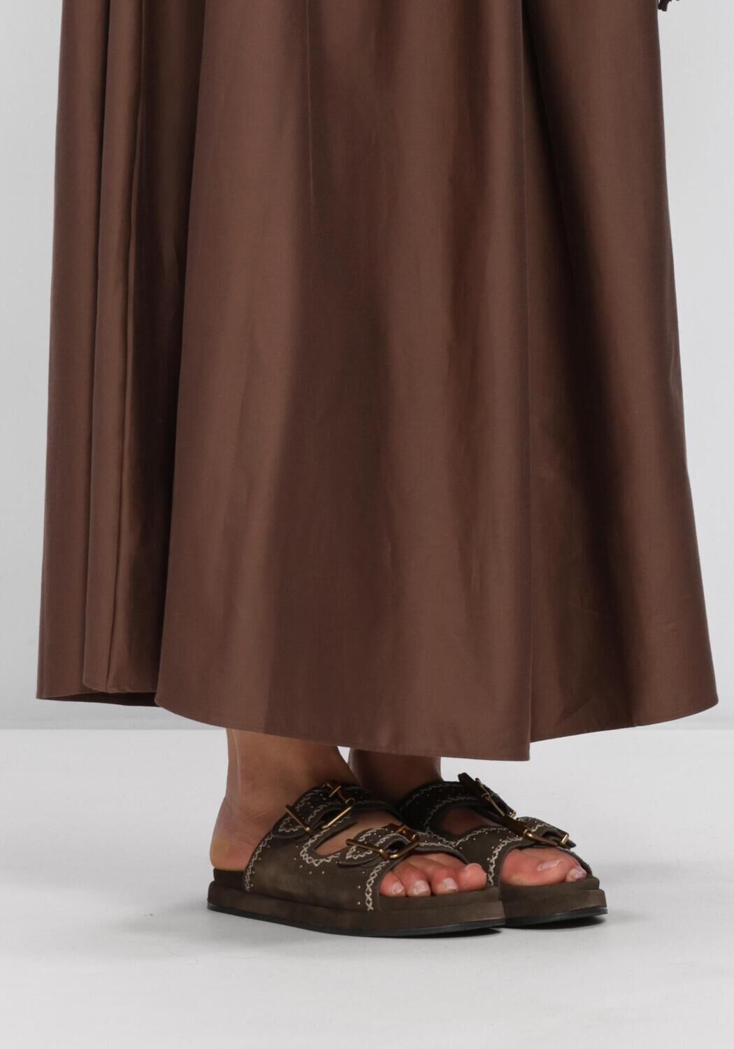 Braune BLASZ Pantolette MAGIC-99 - large