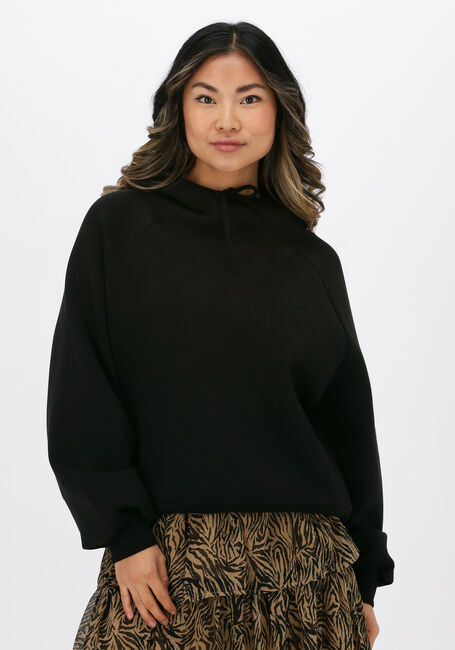 Schwarze HUNKON Pullover 451 SARA SWEAT HOODIES - large