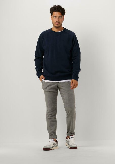 Dunkelblau ANERKJENDT Pullover AKRUBEN COTTON CREW SWEAT - large