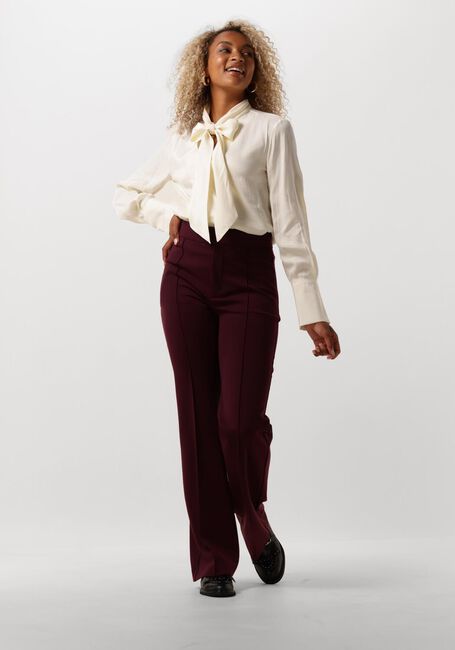 Rote VANILIA Schlaghose FLARED PUNTO PANTS - large
