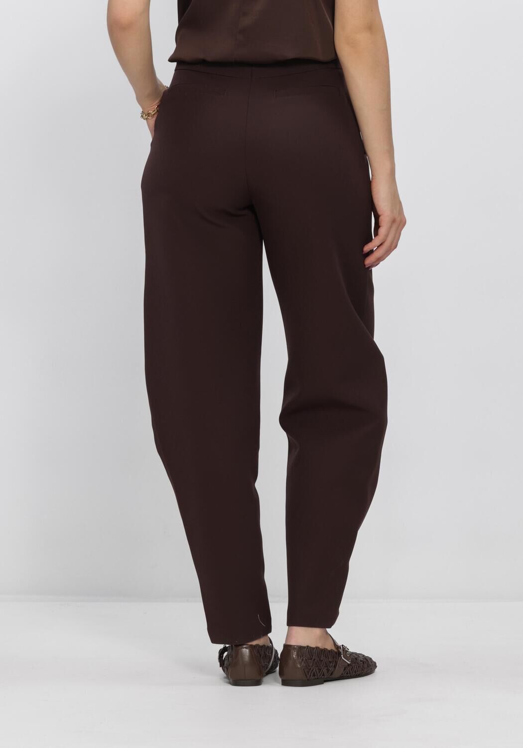 Braune EST'SEVEN Hose LOUA PANTALON TRVL - large