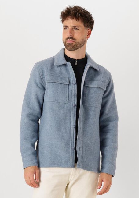 Hellblau PURE PATH Overshirt REGULAR FIT FLANNEL OVERSHIRTS - large