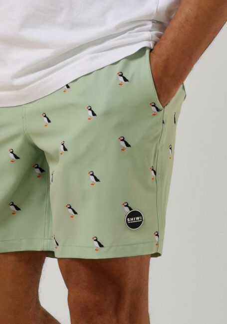 Minze SHIWI Badehosen MEN STRETCH SWIMSHORT PUFFIN - large