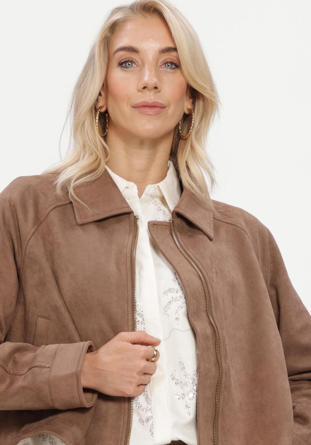 Braune NUKUS Jack DAISEY JACKET - large