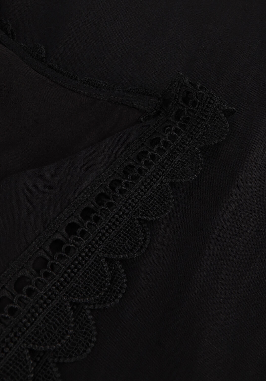 Schwarze SUNCOO Midikleid CRISTY - large