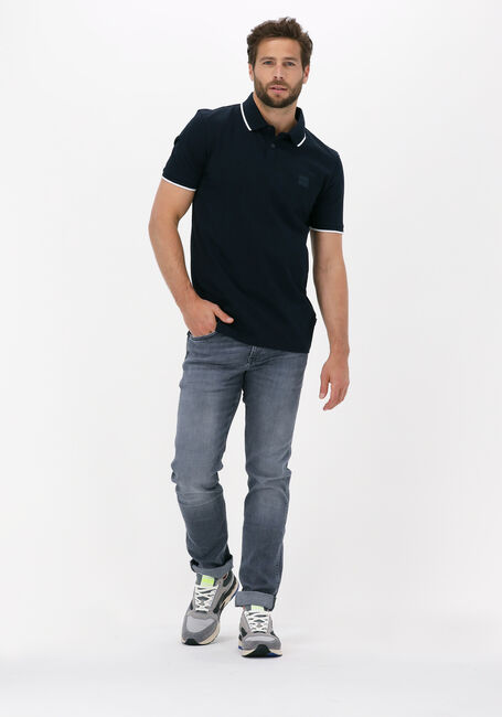 Blaue BOSS ORANGE Polo-Shirt PASSERTIP - large