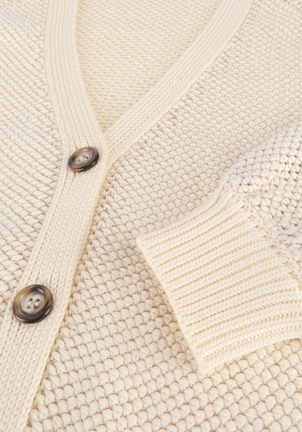 Creme BELLAMY Strickjacke LILLE - large