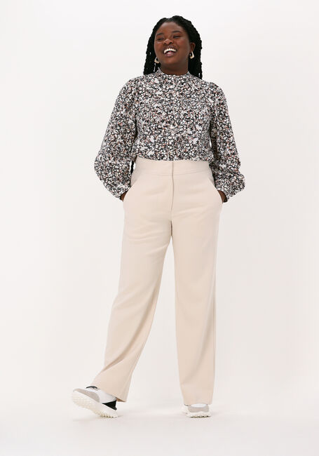 Beige SECOND FEMALE Hose EVIEN TROUSERS - large