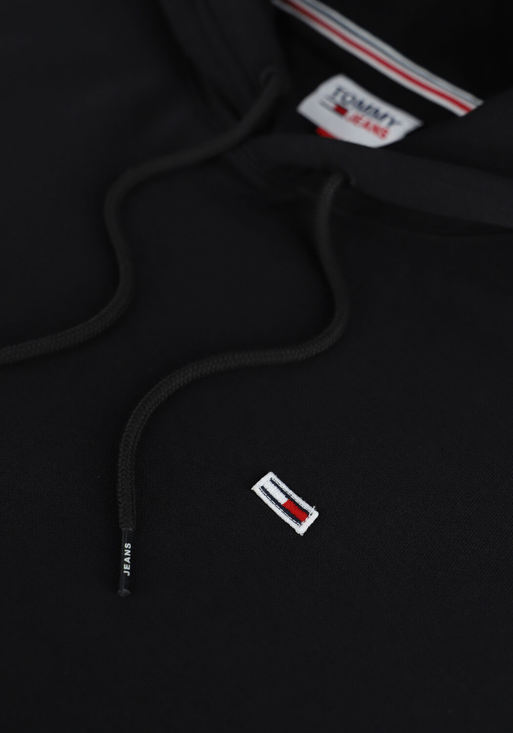 Schwarze TOMMY JEANS Sweatshirt TJM REGULAR FLEECE HOODIE - large