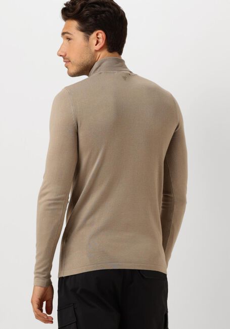Taupe PURE PATH Rollkragenpullover ESSENTIAL KNIT TURTLENECK SWEATER - large