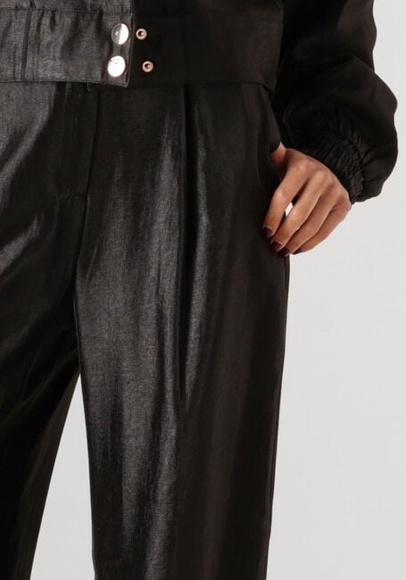 Schwarze AAIKO Hose ROCIA TWILL SHINE VIS 545 - large