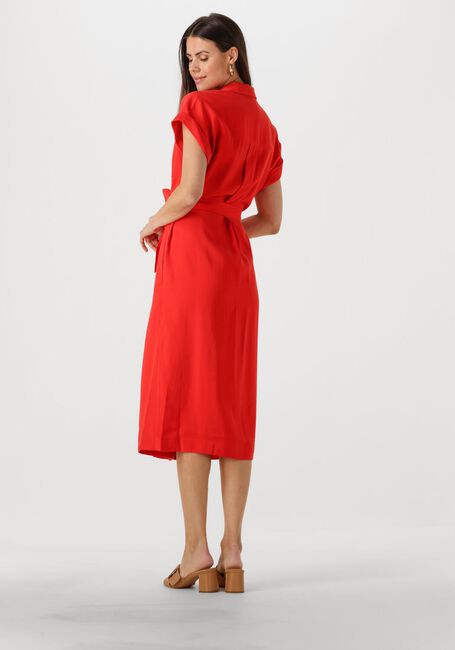 Rote MSCH COPENHAGEN Midikleid MSCHIMILA SELIA SS DRESS - large