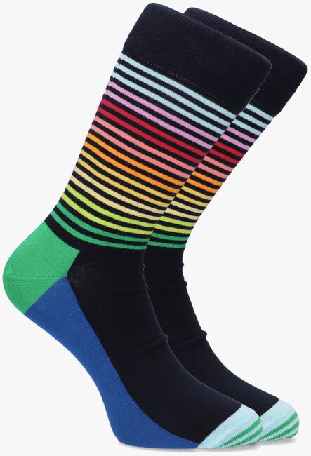 Blaue HAPPY SOCKS Socken HALF STRIPE - large
