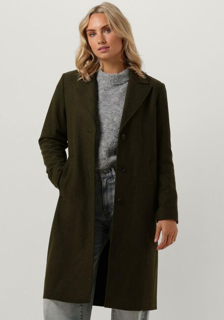 Grüne SELECTED FEMME Mäntel SLFALMA WOOL COAT - large