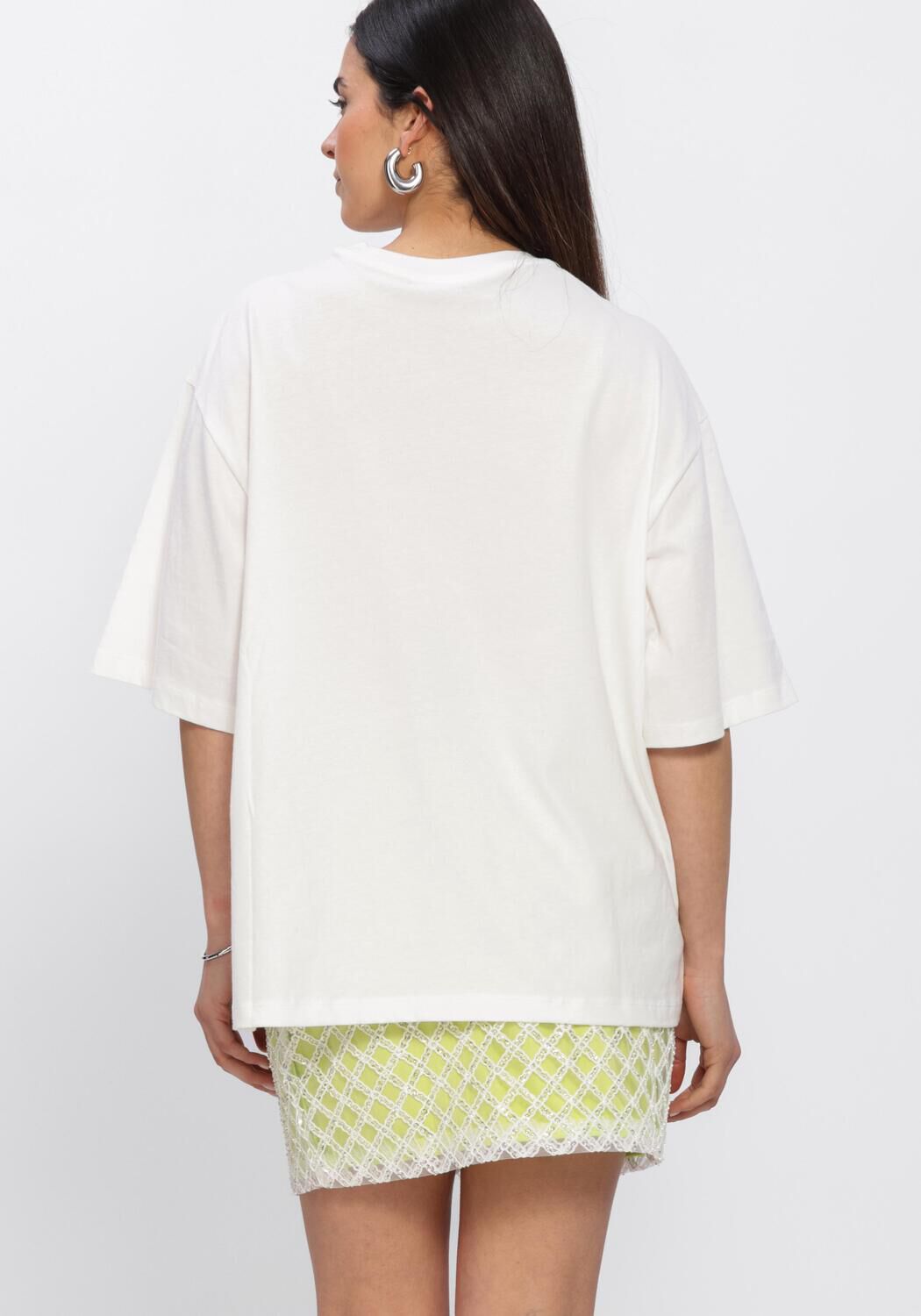 Wei&szlig;e REFINED DEPARTMENT T-shirt LOUI - large
