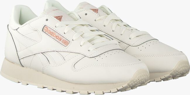 Weiße REEBOK Sneaker low CLASSIC LEATHER - large