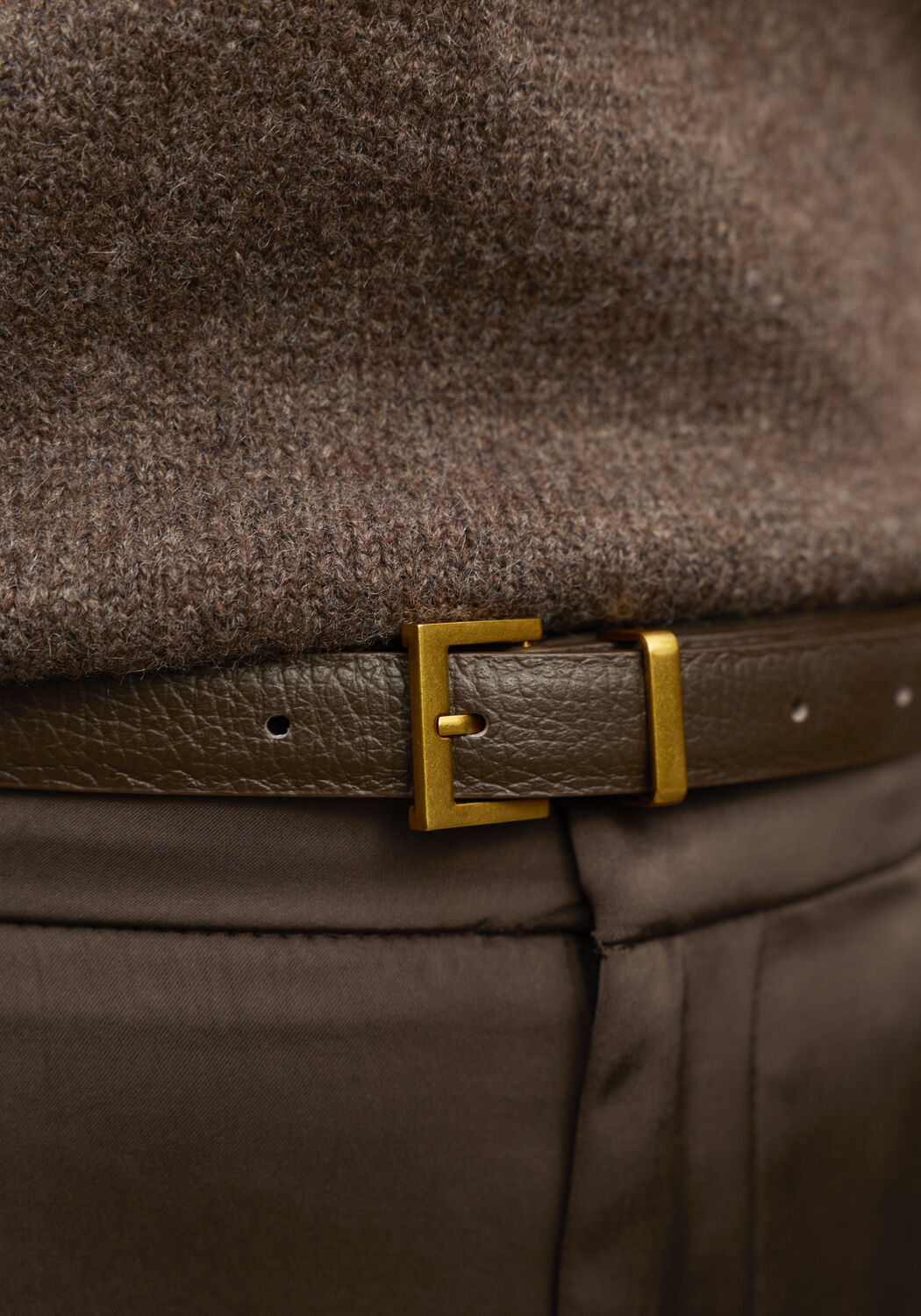 Braune OMODA ATELIER G&uuml;rtel OM-DARLING X BO - large