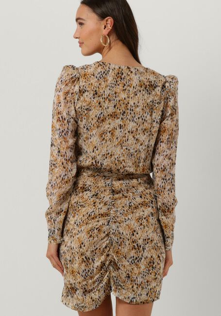 Braune SECOND FEMALE Minikleid LINARIA MINI DRESS - large