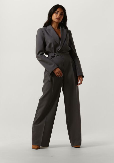Graue VANILIA Jumpsuit CHIC WIDE LEG JUMPSUIT - large