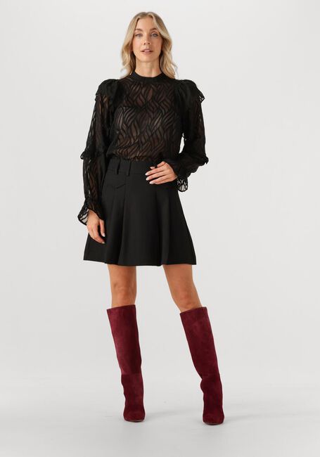 Schwarze CO'COUTURE Blusen ROCHELLE FRILL BLOUSE - large