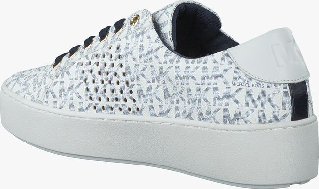 Weiße MICHAEL KORS Sneaker POPPY LACE UP SS17 - large
