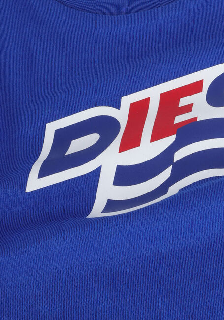 Blaue DIESEL T-shirt TWAVESB ML - large