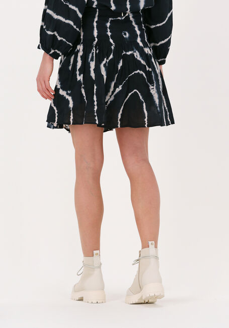 Dunkelblau BY-BAR Minirock JAMIE TIE DYE SKIRT - large