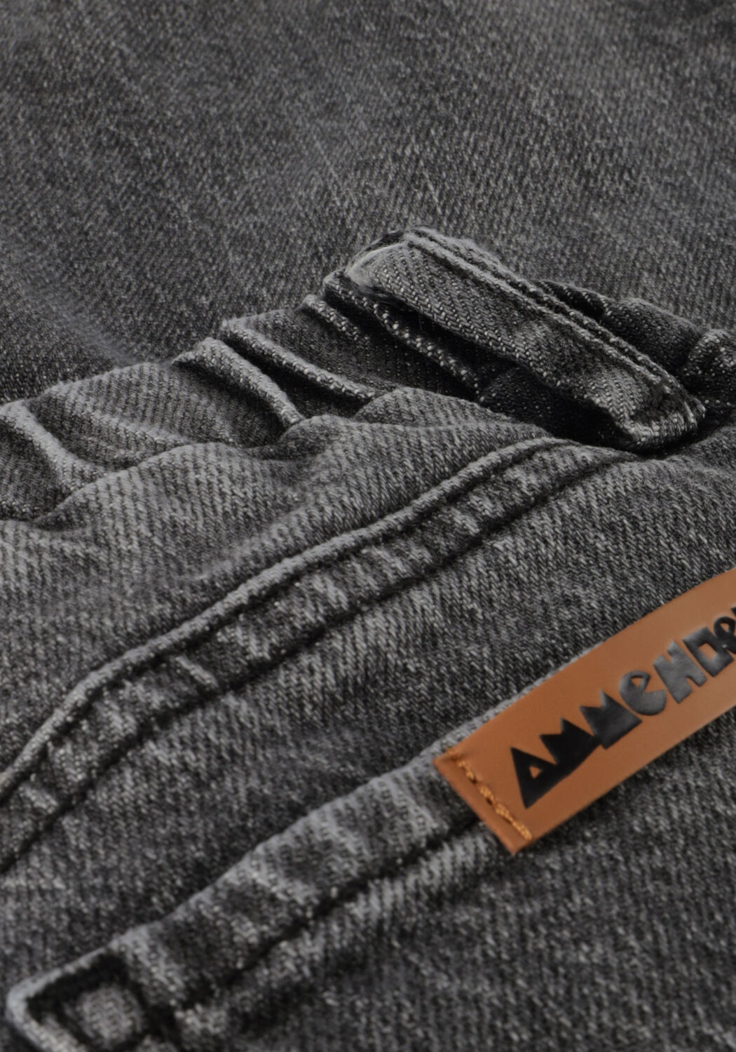 Schwarze AMMEHOELA Straight leg jeans AM.HARLEYDNM.NO2 - large