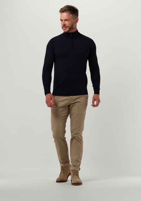 Dunkelblau PROFUOMO Pullover PULLOVER HALF ZIP - large
