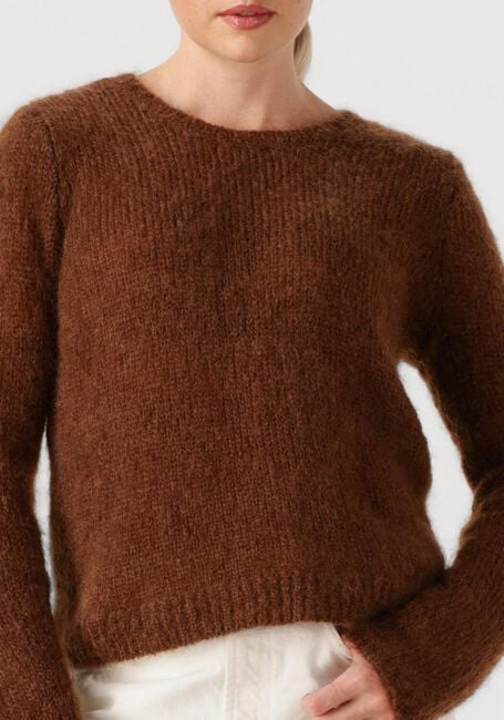 Braune DES PETITS HAUTS Pullover CHOUKY - large