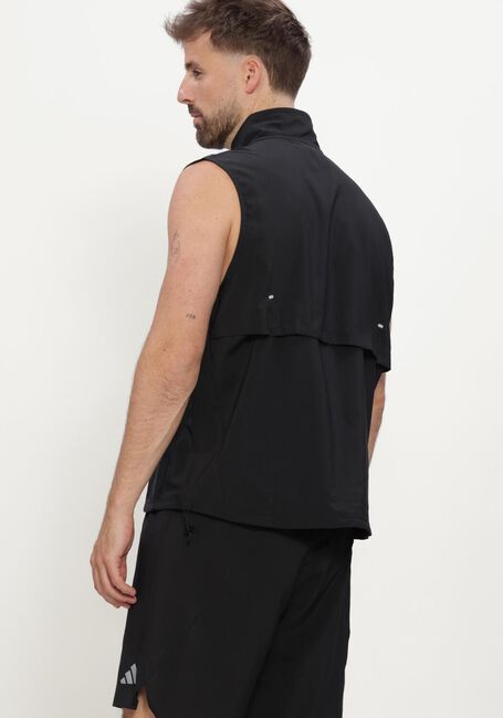 Schwarze ADIDAS Sportwesten RUN ESS VEST M - large