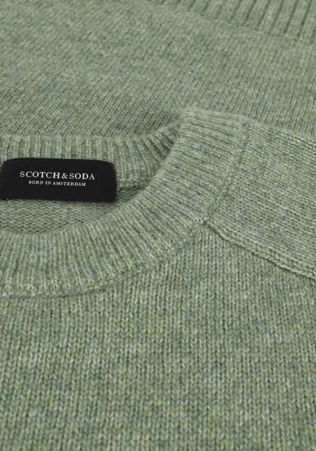 Grüne SCOTCH & SODA Pullover 164000 - RELAXED CREWNECK PULL - large
