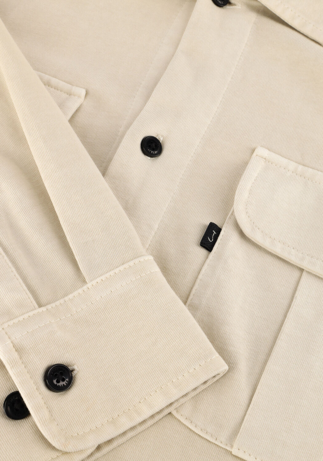 Beige BUTCHER OF BLUE Overshirt PHIL JERSEY OVERSHIRT - large