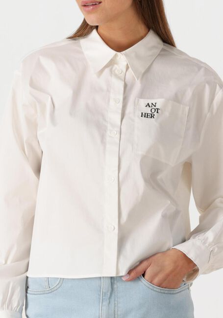 Weiße ANOTHER LABEL Blusen DIEGA SHIRT L/S - large