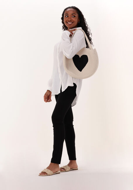 Weiße MINUS Blusen MAVINA OVERSIZE SHIRT - large