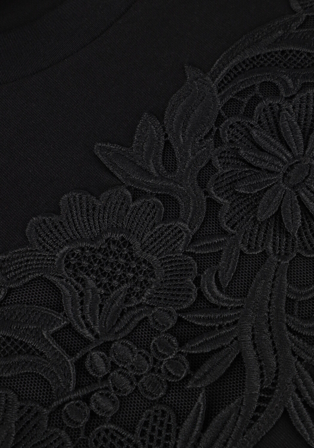 Schwarze TWINSET MILANO Top 251TP2073 - large