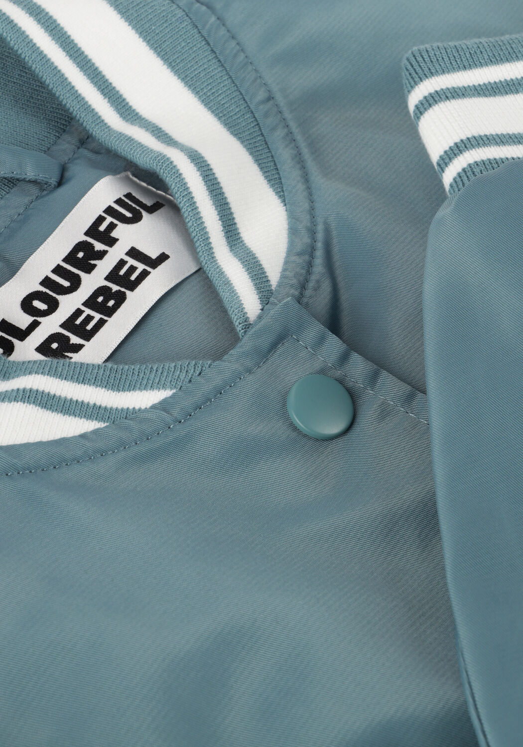 Minze COLOURFUL REBEL Jack FELICIA REBEL PATCH SATIN BOMBER - large