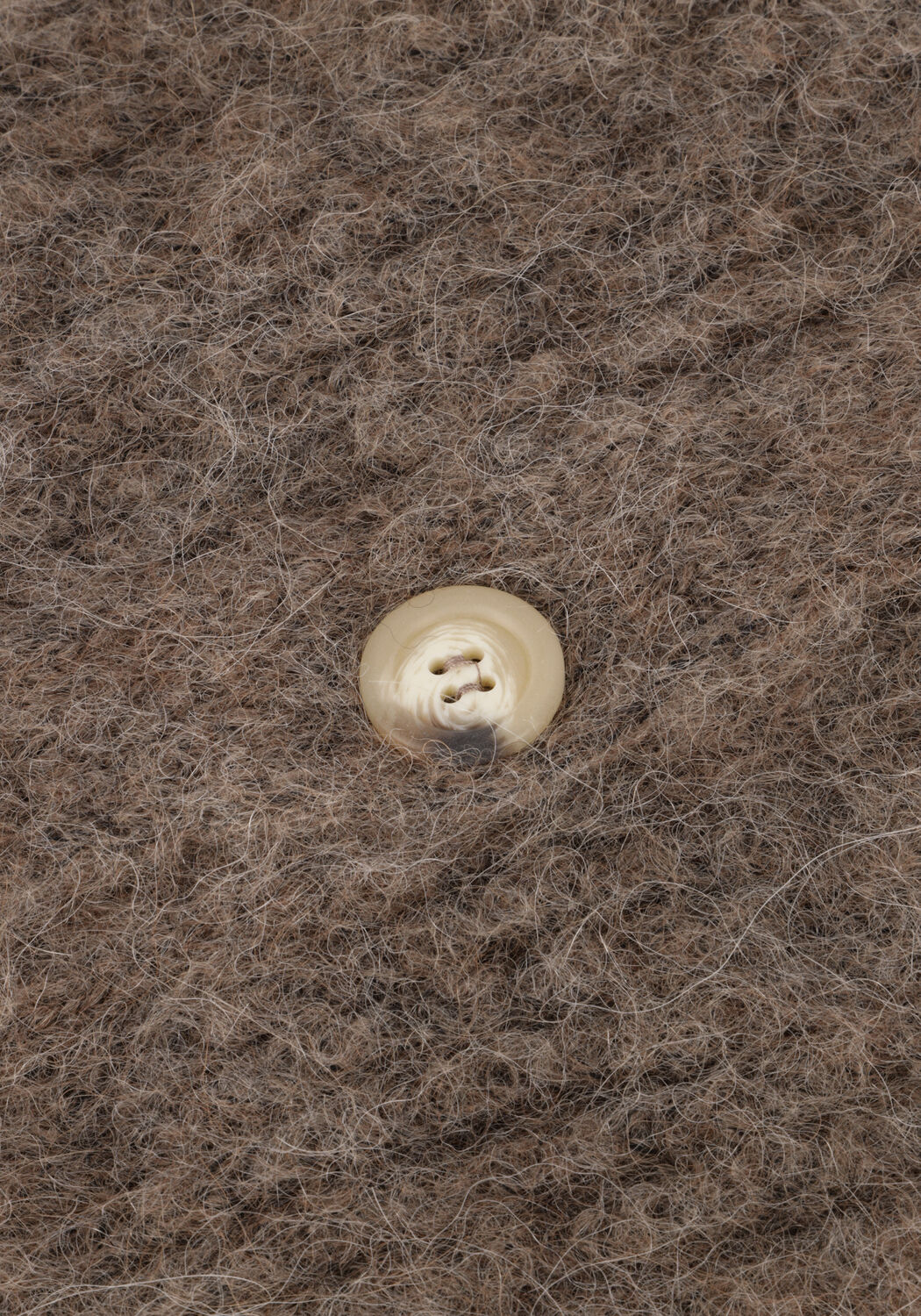 Braune BY-BAR Strickjacke LUNA CARDIGAN - large