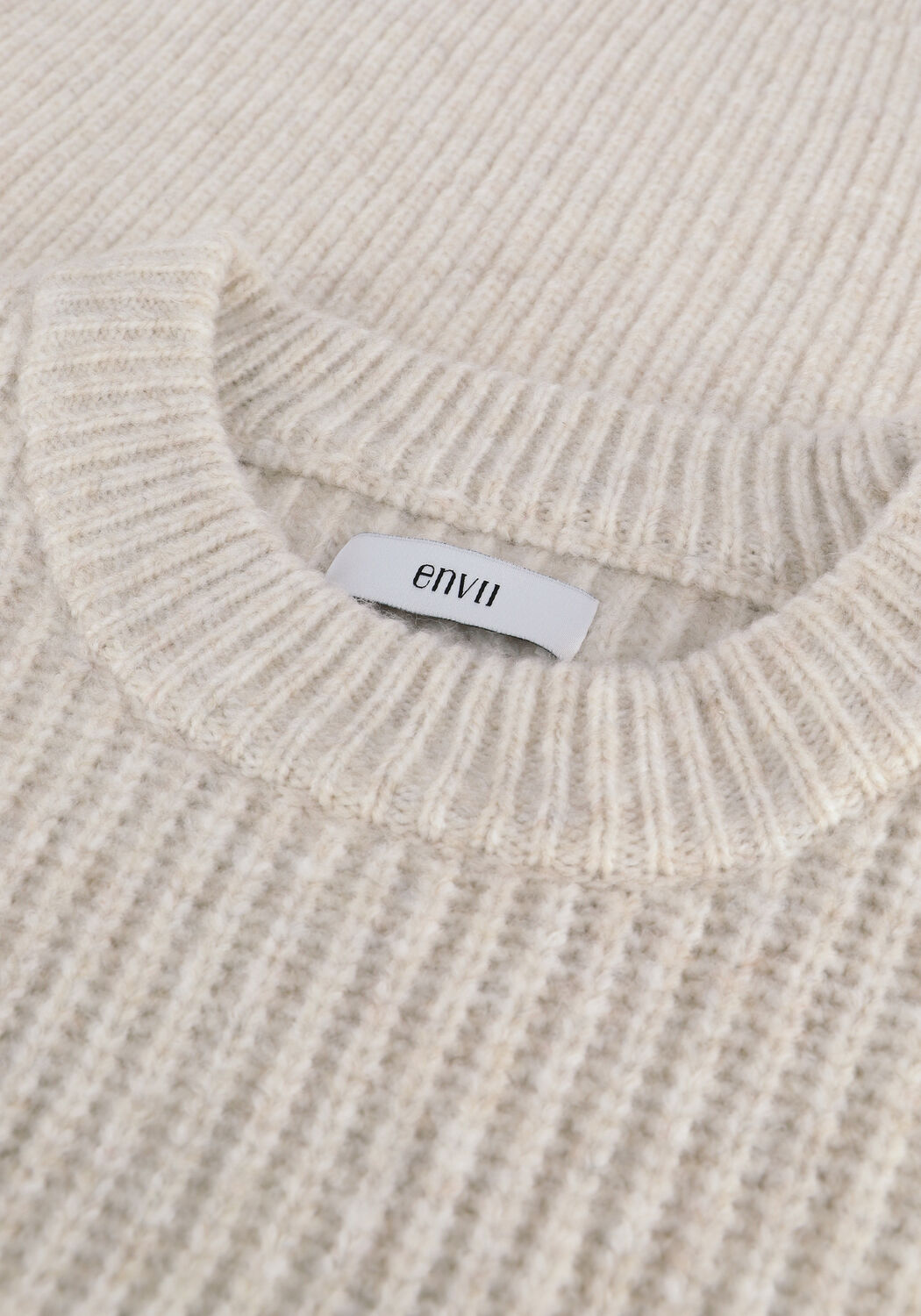 Beige ENVII Pullover ENOCEANE KNIT 5252 - large