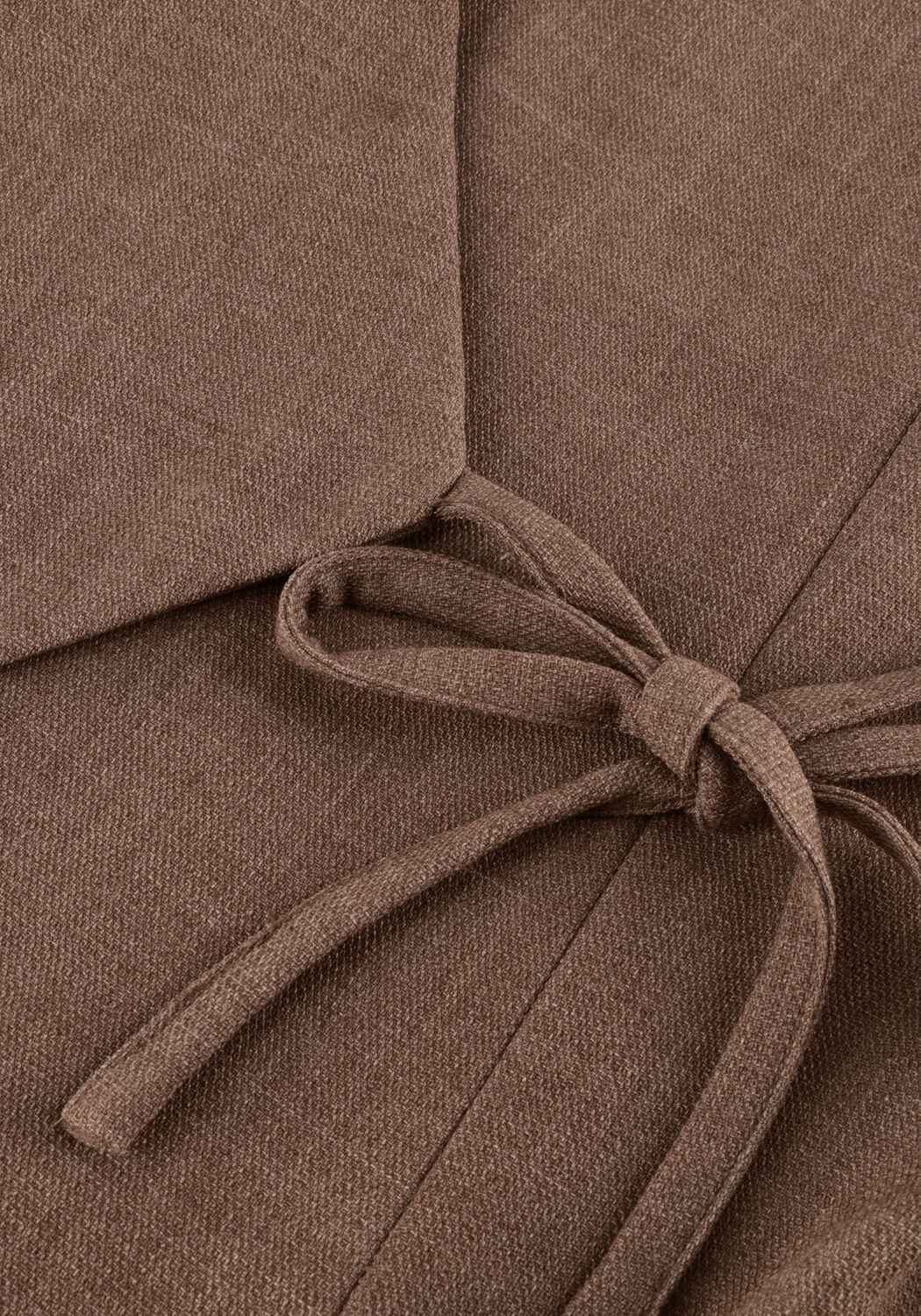 Braune MSCH COPENHAGEN Top MSCHDARINA WAISTCOAT - large